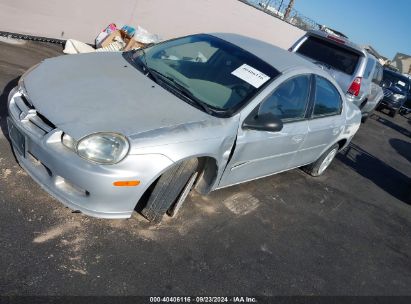 2002 DODGE NEON Silver  Gasoline 1B3ES26C32D507517 photo #3