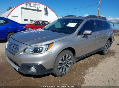 2017 SUBARU OUTBACK 2.5I LIMITED Silver  Gasoline 4S4BSANC5H3385041 photo #3