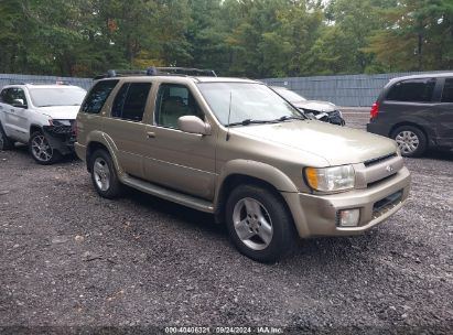 2002 INFINITI QX4 LUXURY Gold  Gasoline JNRDR09Y02W262570 photo #1