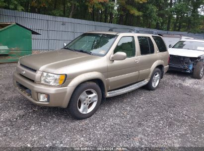 2002 INFINITI QX4 LUXURY Gold  Gasoline JNRDR09Y02W262570 photo #3