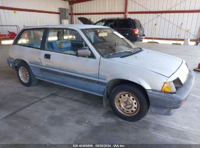 1984 HONDA CIVIC 1500 DX Blue  Gasoline JHMAH5329ES026551 photo #1