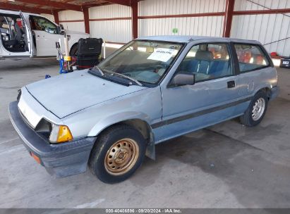 1984 HONDA CIVIC 1500 DX Blue  Gasoline JHMAH5329ES026551 photo #3