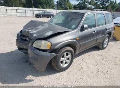 2005 MAZDA TRIBUTE S Gray  Gasoline 4F2CZ06165KM09117 photo #3