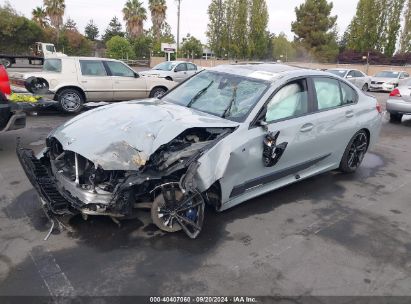 2023 BMW 3 SERIES M340I XDRIVE Gray  Gasoline 3MW49FF07P8C80644 photo #3