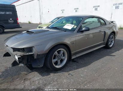 2002 FORD MUSTANG GT Gray  Gasoline 1FAFP42X12F207820 photo #3