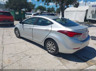 2014 HYUNDAI ELANTRA SE Silver  Gasoline 1G8MG35X38Y109709 photo #4