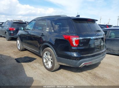 2016 FORD EXPLORER XLT Black  Gasoline 1FM5K8D87GGC64859 photo #4