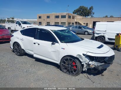 2024 ACURA INTEGRA TYPE S White  Gasoline 19UDE5G99RA003718 photo #1