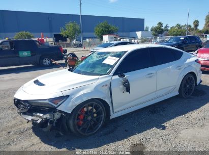 2024 ACURA INTEGRA TYPE S White  Gasoline 19UDE5G99RA003718 photo #3