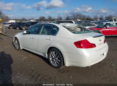 2007 INFINITI G35X White  Gasoline JNKBV61F47M807056 photo #4