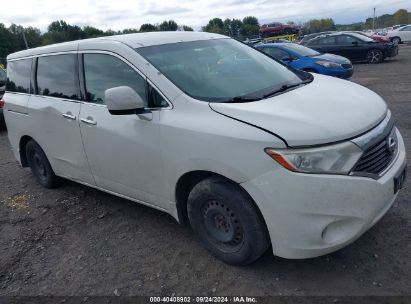 2012 NISSAN QUEST S White  Gasoline JN8AE2KP5C9032443 photo #1