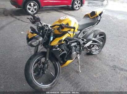 2024 TRIUMPH MOTORCYCLE STREET TRIPLE 765 RS Yellow  Gasoline SMTA614K2RTBS8860 photo #3