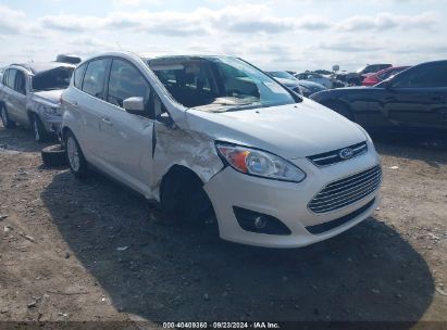 2016 FORD C-MAX HYBRID SEL White  Hybrid 1FADP5BU8GL107774 photo #1