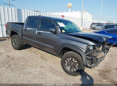 2019 TOYOTA TACOMA SR Gray  Gasoline 5TFAX5GN2KX139877 photo #1