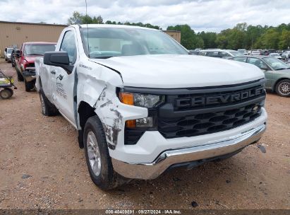 2022 CHEVROLET SILVERADO 1500 2WD REGULAR CAB LONG BED WT White  Gasoline 3GCNAAED2NG651508 photo #1