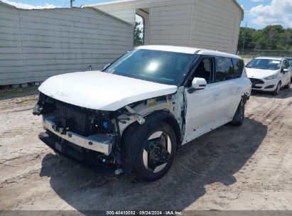 2024 KIA EV9 LIGHT SHORT RANGE White  Electric KNDAA5S26R6018915 photo #3