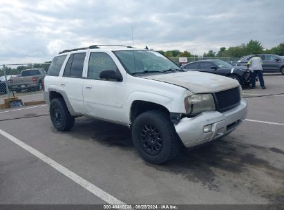 2007 CHEVROLET TRAILBLAZER LT White  Gasoline 1GNDT13S772304248 photo #1