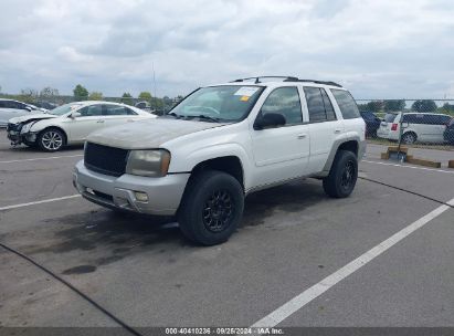 2007 CHEVROLET TRAILBLAZER LT White  Gasoline 1GNDT13S772304248 photo #3