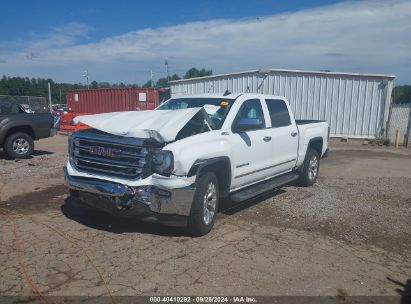 2016 GMC SIERRA 1500 SLT White  Gasoline 3GTU2NECXGG243221 photo #3