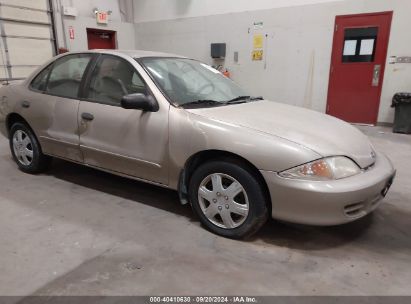 2001 CHEVROLET CAVALIER Gold  Gasoline 3G1JC52471S121944 photo #1