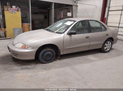 2001 CHEVROLET CAVALIER Gold  Gasoline 3G1JC52471S121944 photo #3