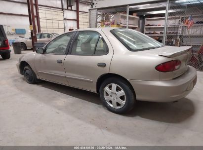 2001 CHEVROLET CAVALIER Gold  Gasoline 3G1JC52471S121944 photo #4