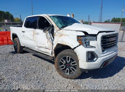 2020 GMC SIERRA 1500 4WD  SHORT BOX AT4 White  Gasoline 3GTP9EED7LG383965 photo #1