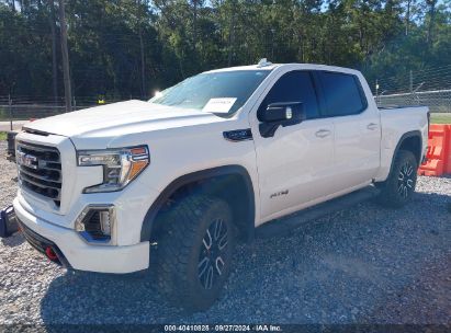 2020 GMC SIERRA 1500 4WD  SHORT BOX AT4 White  Gasoline 3GTP9EED7LG383965 photo #3