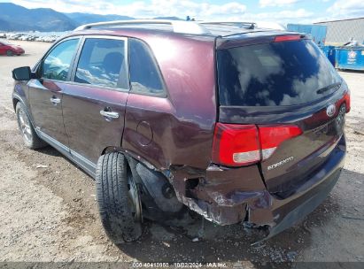 2014 KIA SORENTO LX Purple  Gasoline 5XYKTCA65EG438857 photo #4