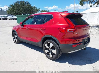 2019 VOLVO XC40 T5 MOMENTUM Red  Gasoline YV4162UK2K2142445 photo #4