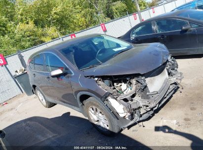 2016 HONDA CR-V EX Gray  Gasoline 2HKRM4H51GH664128 photo #1