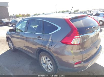 2016 HONDA CR-V EX Gray  Gasoline 2HKRM4H51GH664128 photo #4