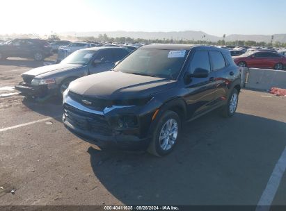 2022 CHEVROLET TRAILBLAZER FWD LS Black  gas KL79MMS24NB103299 photo #3