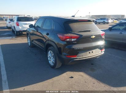 2022 CHEVROLET TRAILBLAZER FWD LS Black  gas KL79MMS24NB103299 photo #4