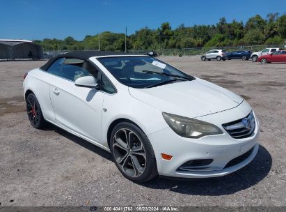 2016 BUICK CASCADA PREMIUM White  Gasoline W04WT3N50GG061917 photo #1