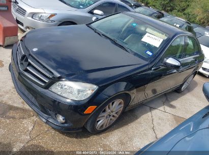 2009 MERCEDES-BENZ C 300 LUXURY/SPORT Black  Gasoline WDDGF54X89R080714 photo #3