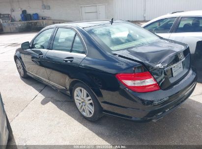 2009 MERCEDES-BENZ C 300 LUXURY/SPORT Black  Gasoline WDDGF54X89R080714 photo #4