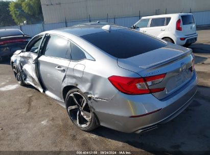 2020 HONDA ACCORD SPORT Silver  Gasoline 1HGCV1F3XLA133662 photo #4