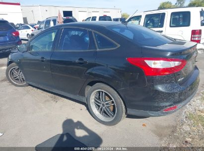 2014 FORD FOCUS SE Black sedan 4d gas 1FADP3F25EL350386 photo #4