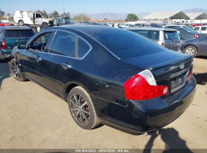 2007 INFINITI M35X Black  Gasoline JNKAY01F07M462950 photo #4