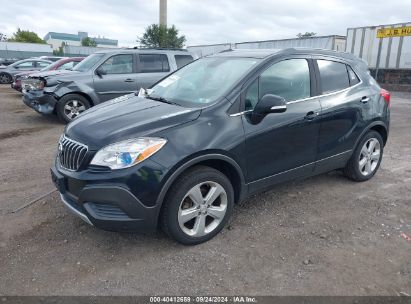 2016 BUICK ENCORE Black  Gasoline KL4CJESB3GB740964 photo #3