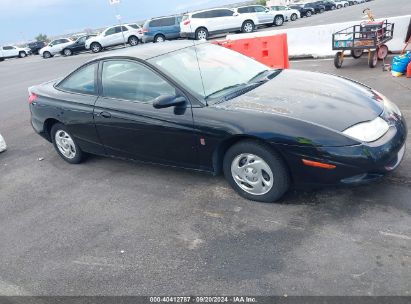 2002 SATURN S-SERIES SC1 Black  Gasoline 1G8ZP12812Z178696 photo #1