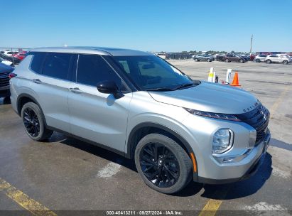 2022 MITSUBISHI OUTLANDER BLACK EDITION 2WD/SE 2.5 2WD/SE LAUNCH EDITION 2WD Silver  Gasoline JA4J3UA85NZ078455 photo #1