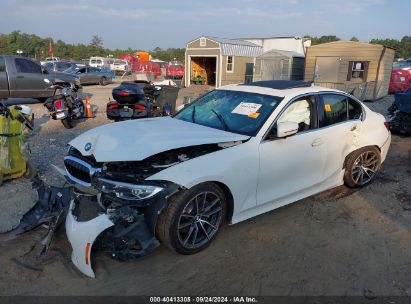 2020 BMW 330I White  Gasoline 3MW5R1J08L8B24735 photo #3