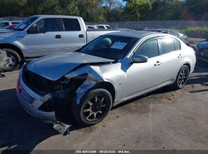 2015 INFINITI Q40 Silver  Gasoline JN1CV6AR1FM524082 photo #3