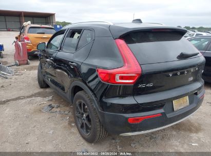 2020 VOLVO XC40 T4 MOMENTUM Black  Gasoline YV4AC2HK2L2170928 photo #4