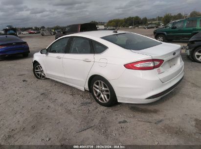 2015 FORD FUSION SE White  Gasoline 3FA6P0H75FR148781 photo #4