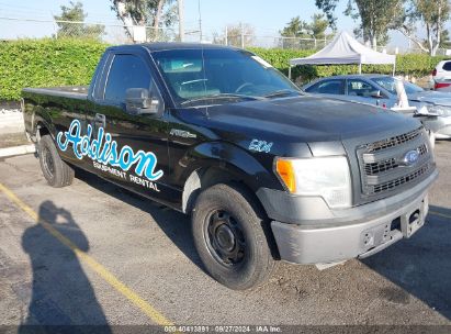 2013 FORD F-150 XL Black  Flexible Fuel 1FTMF1CM2DKF33045 photo #1