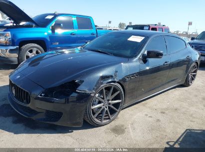 2014 MASERATI QUATTROPORTE S Q4 Black  Gasoline ZAM56RRA0E1085018 photo #3