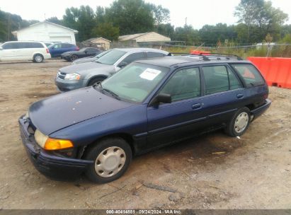 1996 FORD ESCORT LX Dark Blue  Gasoline 1FASP15J4TW164760 photo #3